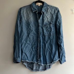 Chambray button up
